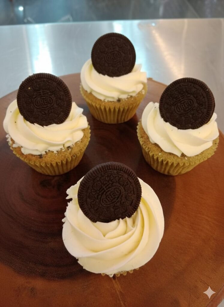 Cupcakes Clásicos de Oreo